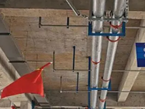 尖扎管廊支架的安装方法